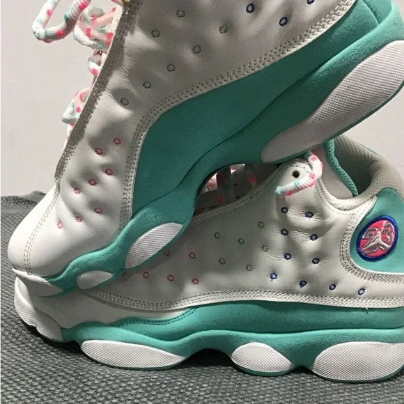 Retro White Soar Air Jordan Retro 13 Aurora Green Nike Air Jordan